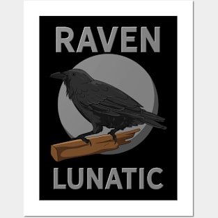 Raven Lunatic Posters and Art